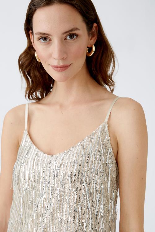 An image of the Oui Sequin Top