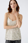 An image of the Oui Sequin Top