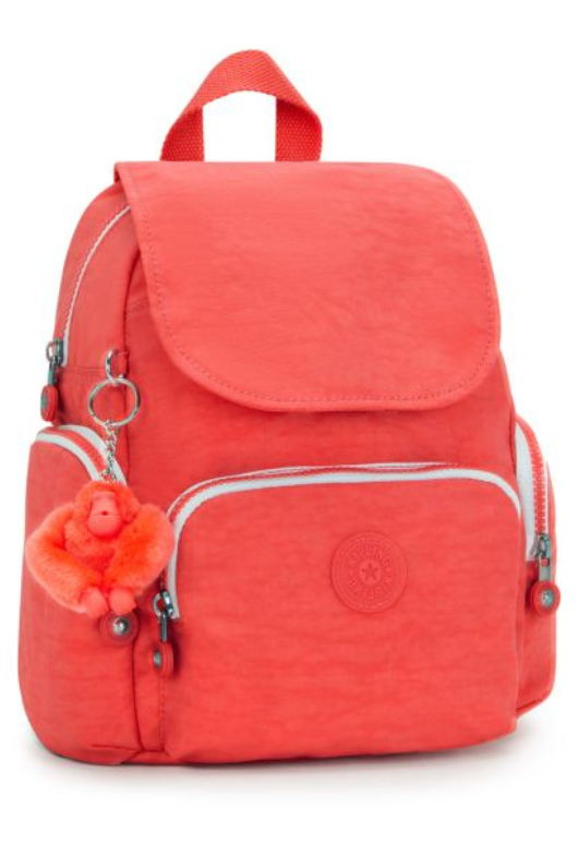 Orange mini backpack on sale