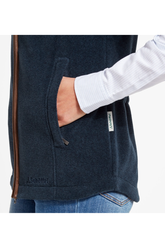 An image of the Schoffel Lyndon Fleece Gilet