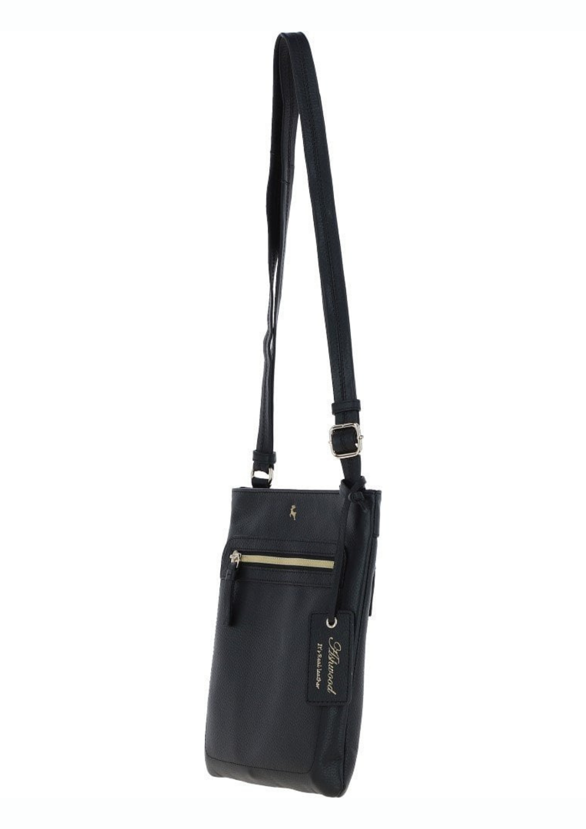An image of the Ashwood Leather Leather Crossbody Bag