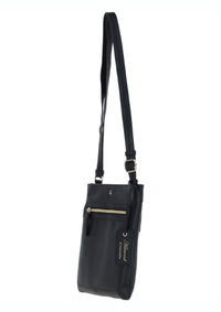 An image of the Ashwood Leather Leather Crossbody Bag