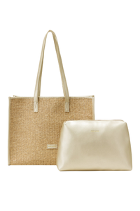 An image of the Every Other Straw Box Tote Bag