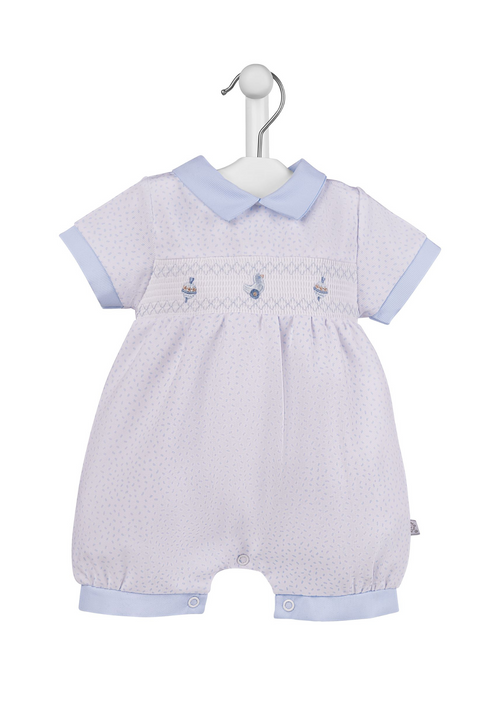 An image of the Dandelion Smock Pique Toys Romper