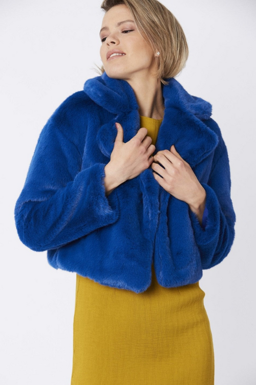 An image of the Jayley Faux Fur Jacket
