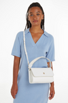 An image of the Tommy Hilfiger Hilfiger Monotype Flap Small Shoulder Bag