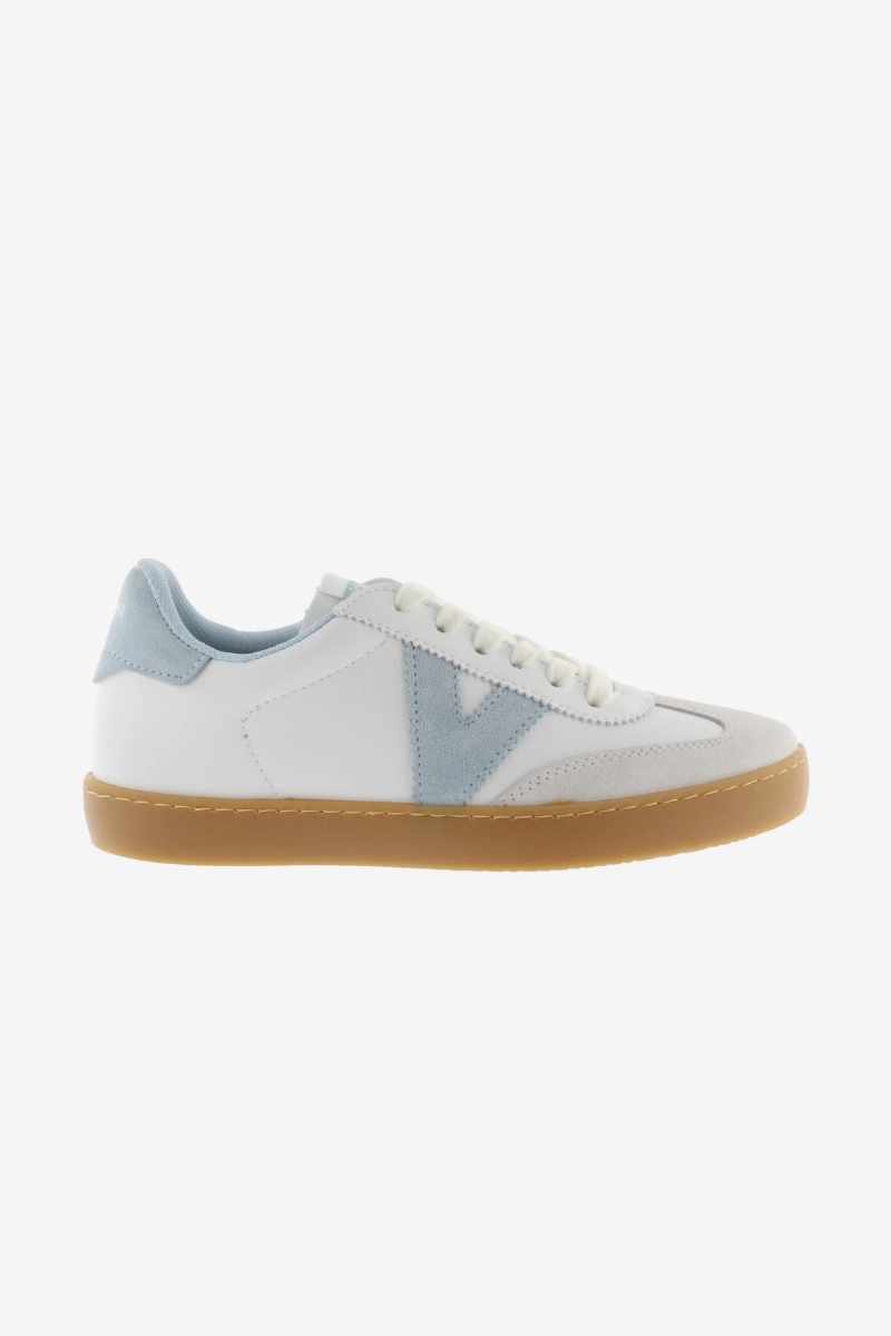 An image of the Victoria Berlin Faux Leather & Suede Cyclist Trainer