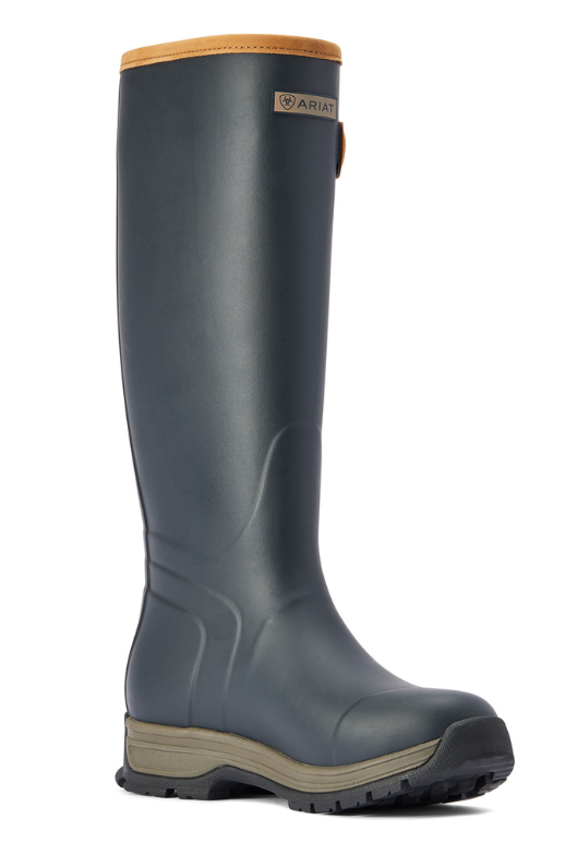 An image of the Ariat Burford Insulated Rubber Boot in the colour Navy.