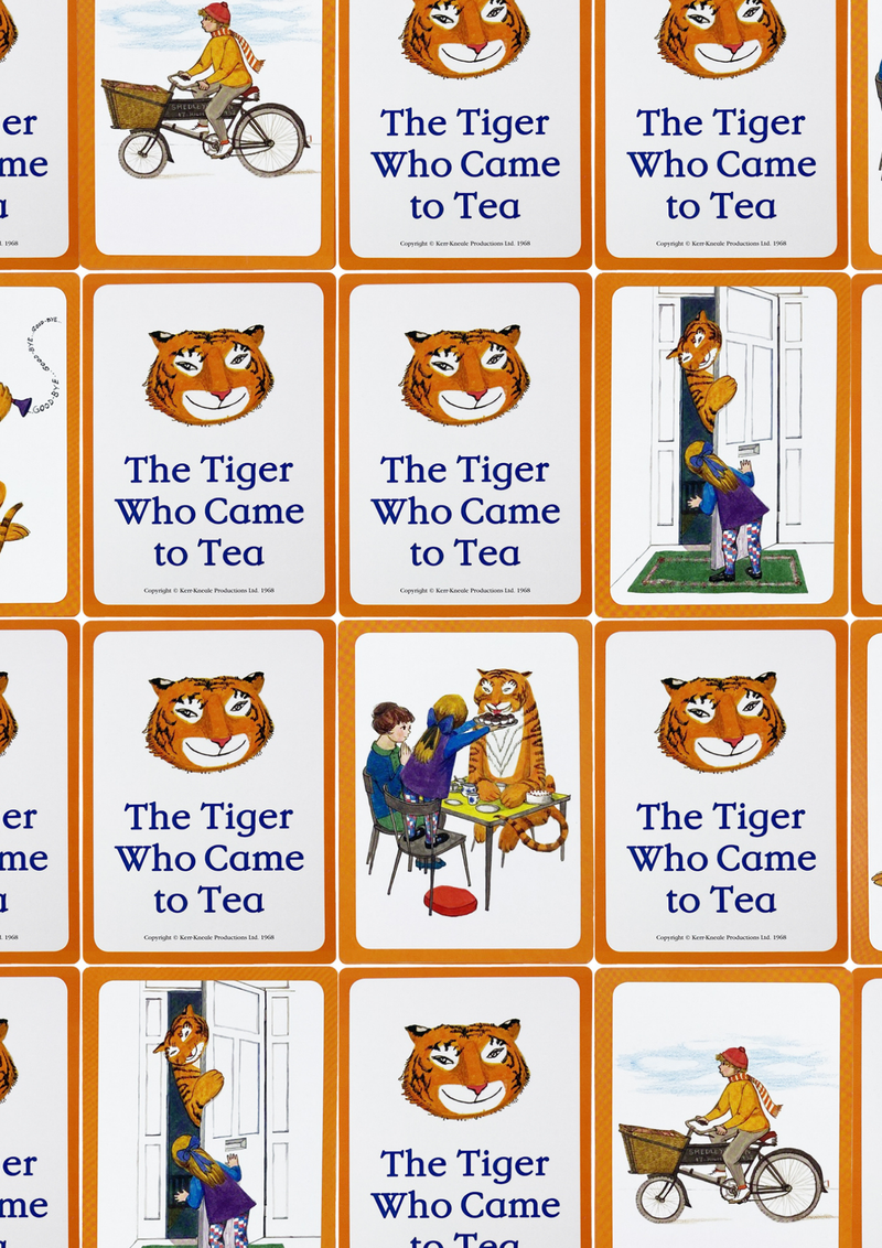 An image of the University Games The Tiger who Came To Tea Card Game