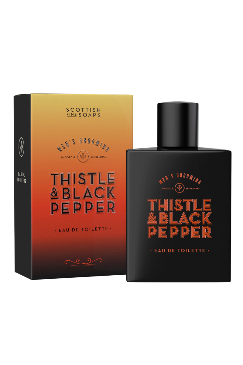 An image of the Scottish Fine Soaps Men's Grooming Eau de Toilette 50ml in Carton