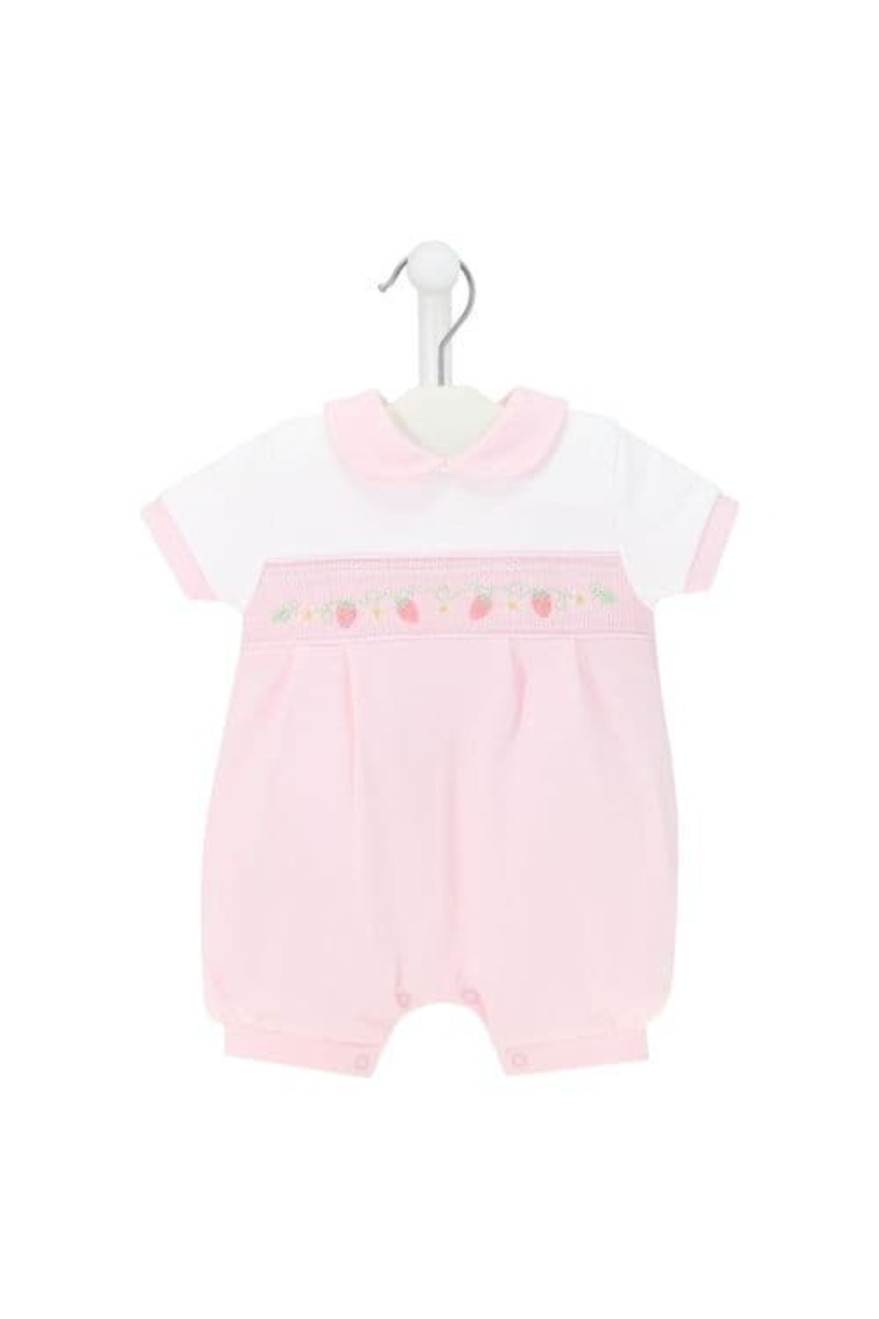 Strawberry Cotton Romper