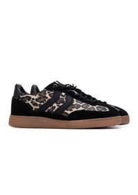 An image of the Xti Leopard Print Trainers