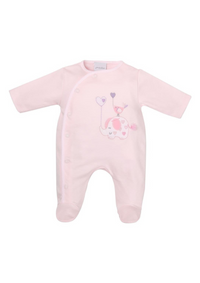 An image of the Dandelion Clothing Elephant Cotton Sleepsuit