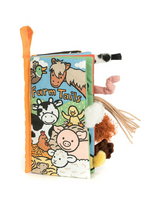 An image of the Jellycat Jellycat Farm Tails Book