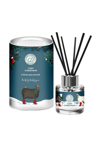 An image of the The Country Candle Company Emma Lawrence Festive Reed Diffuser 50ml