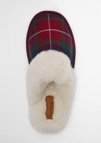 An image of the Barbour Claudia Tartan Mule Slipper