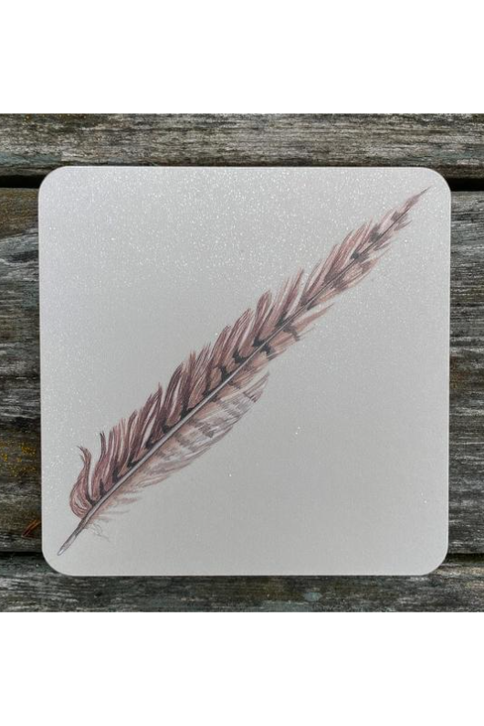 An image of the Vanessa Bathgate Country Feather Coasters