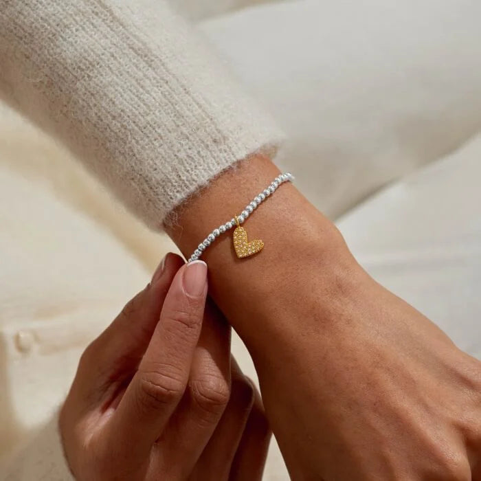An image of the Joma Jewellery A Little 'Love You To Bits' Bracelet