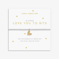 An image of the Joma Jewellery A Little 'Love You To Bits' Bracelet