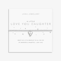 An image of the Joma Jewellery A Little Love You Daughter Bracelet