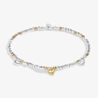 An image of the Joma Jewellery Sparkle Confetti A Little Wonderful Mum Bracelet
