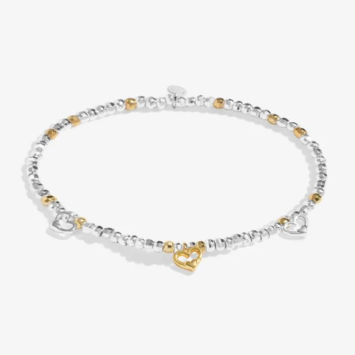 An image of the Joma Jewellery Sparkle Confetti A Little Wonderful Mum Bracelet