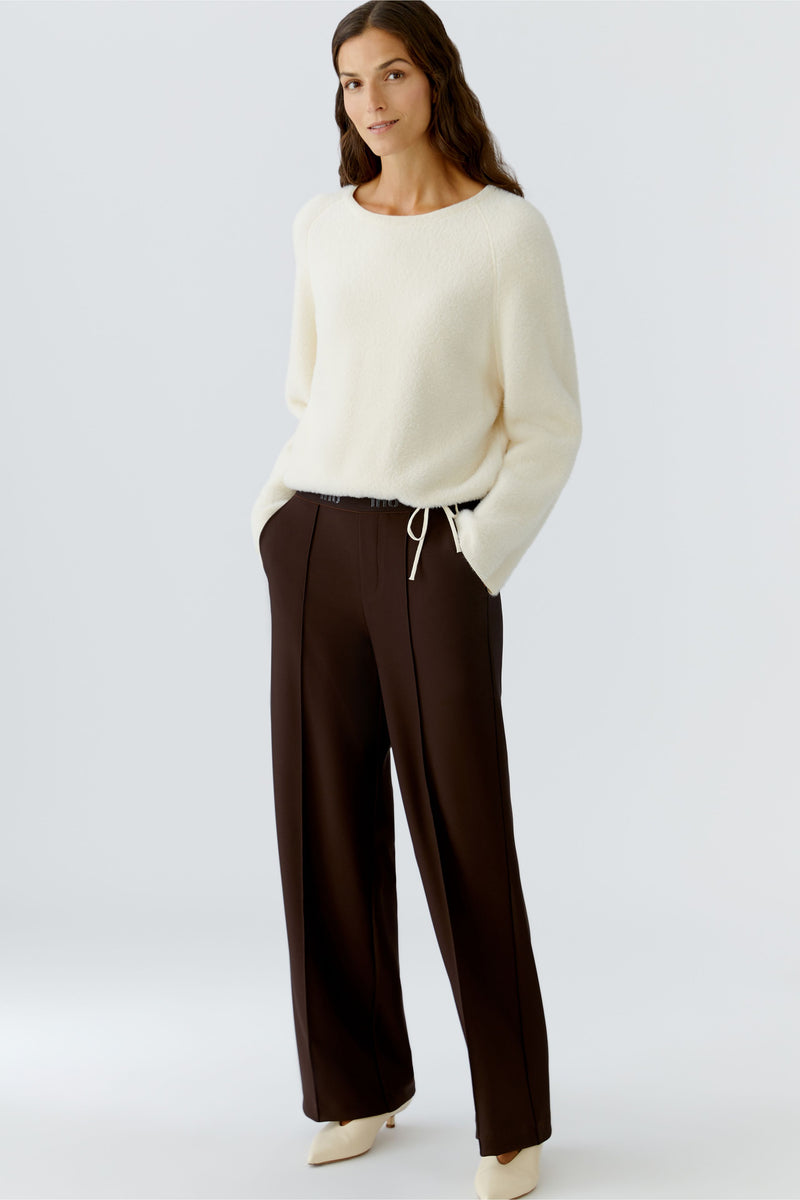An image of the Oui Knitted Trousers