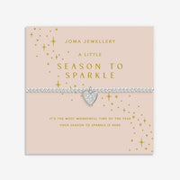 An image of the Joma Jewellery Christmas A Little 'Season To Sparkle' Bracelet
