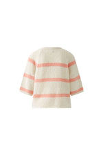 An image of the Oui Striped Pullover