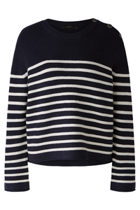 An image of the Oui Striped Jumper