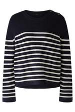 An image of the Oui Striped Jumper