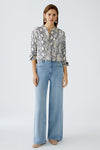 An image of the Oui Woven Blouse