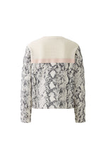 An image of the Oui Snakeskin Jumper