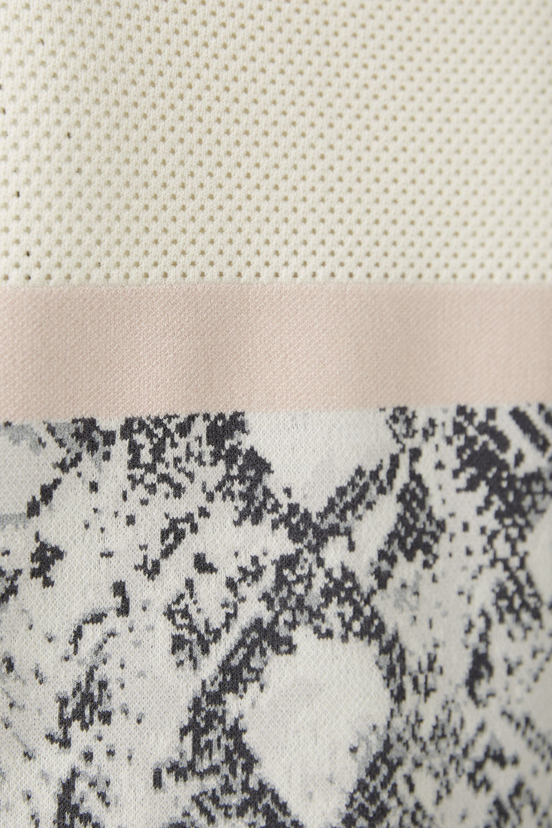 An image of the Oui Snakeskin Jumper