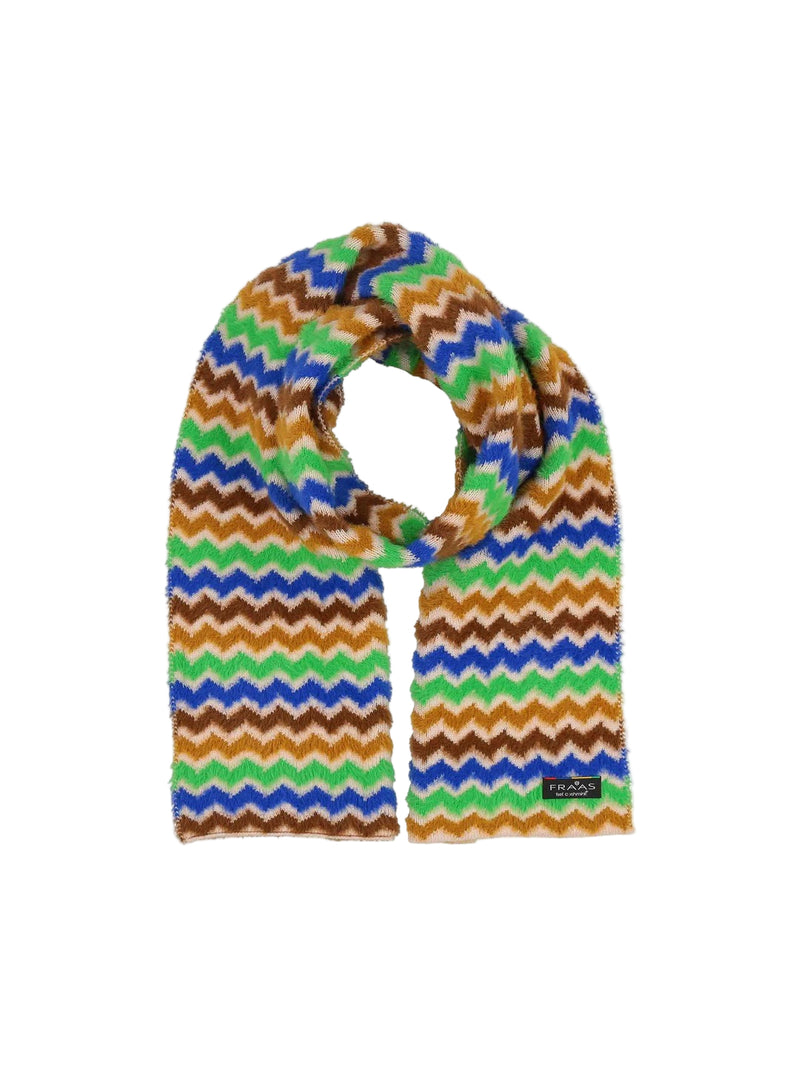 An image of the Fraas Zigzag Cashmink Scarf