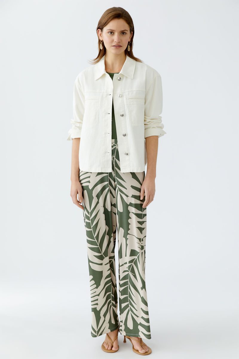 An image of the Oui Knitted Trousers