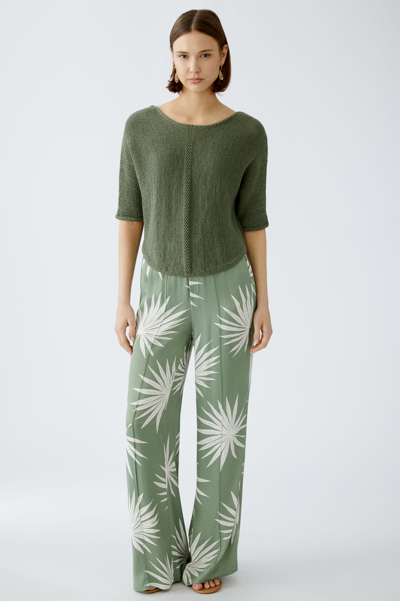 An image of the Oui Slip-On Trousers