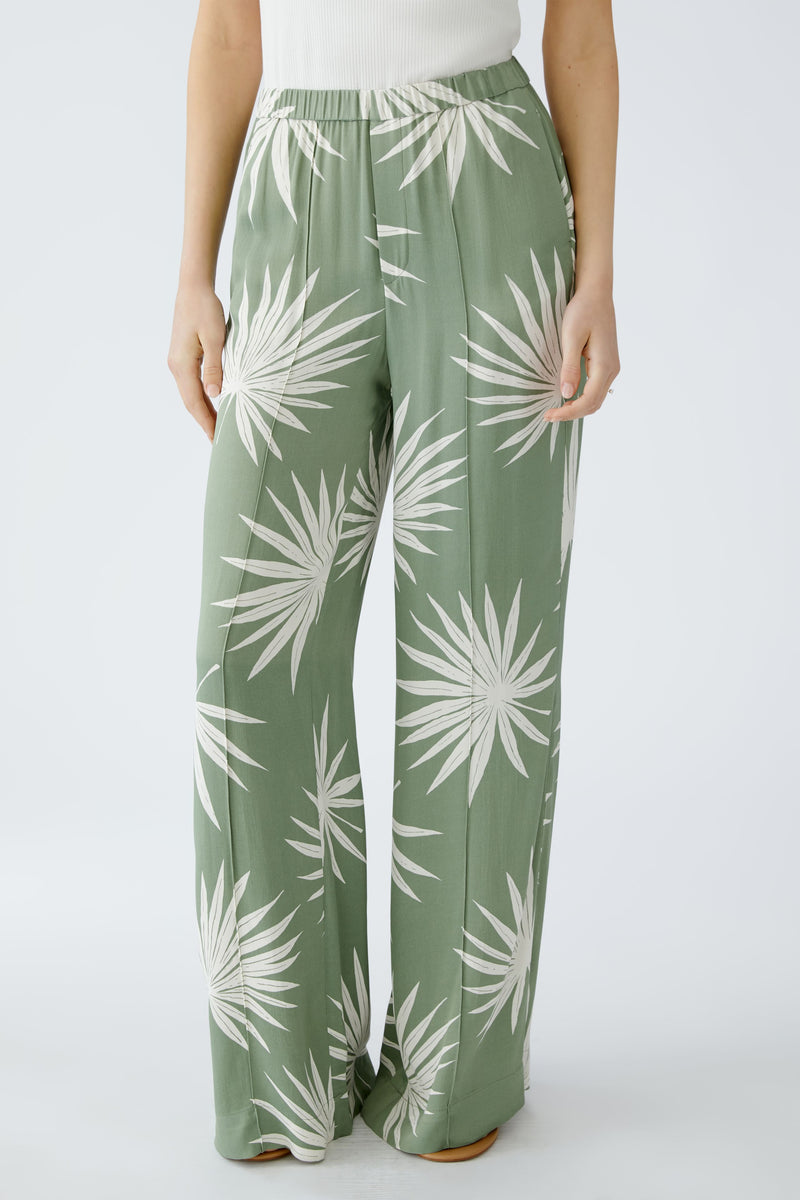 An image of the Oui Slip-On Trousers
