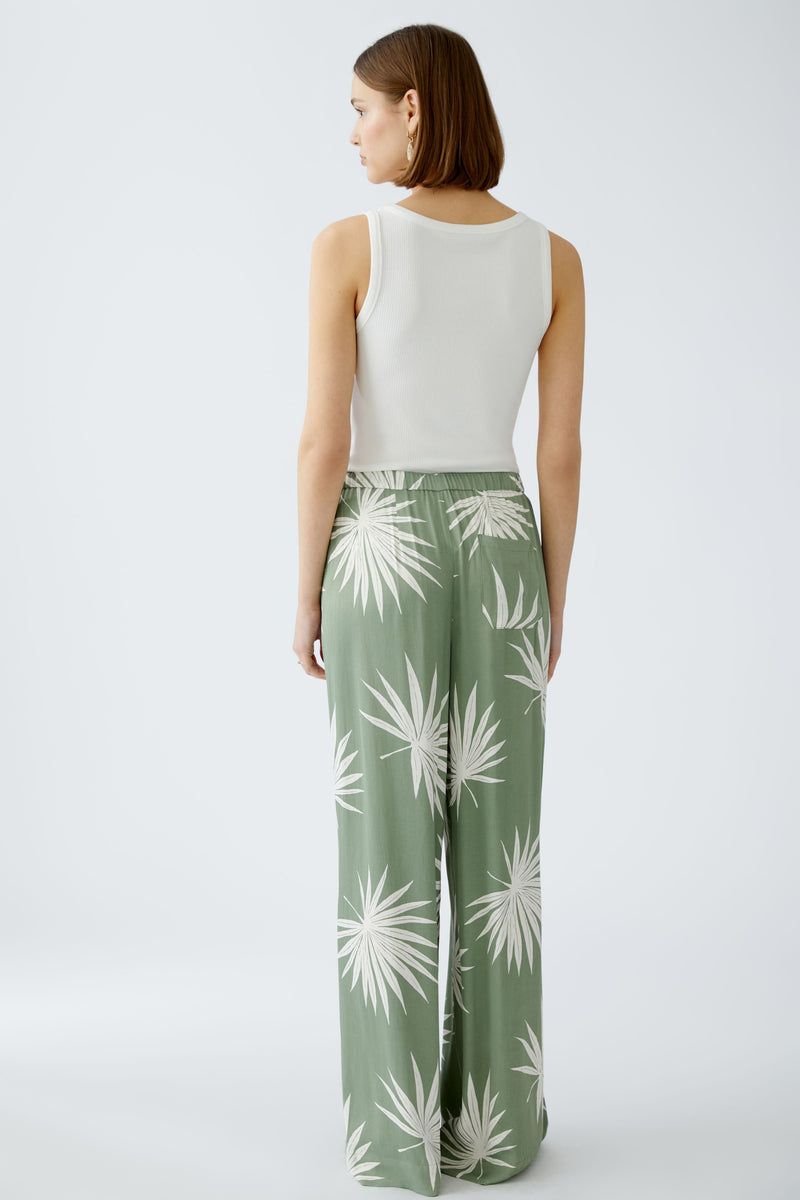 An image of the Oui Slip-On Trousers