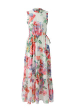 An image of the Oui Chiffon Maxi Dress