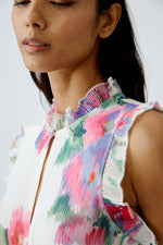 An image of the Oui Chiffon Maxi Dress