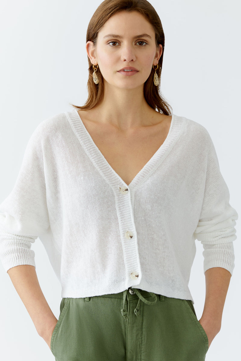 An image of the Oui Cardigan
