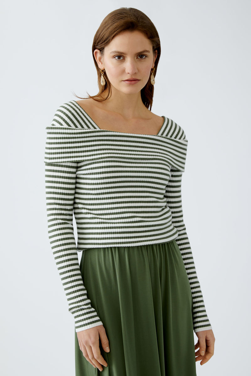 An image of the Oui Knitted Top