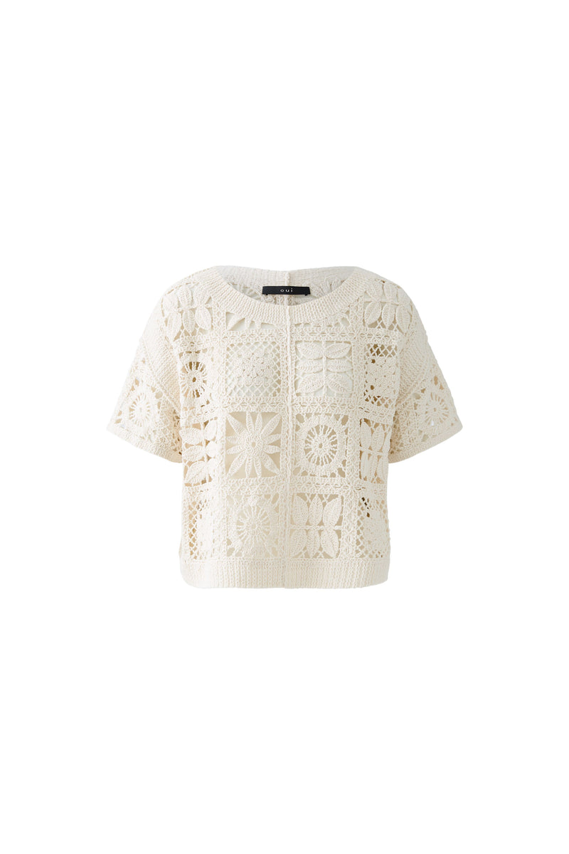 An image of the Oui Knitted Pullover