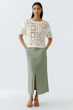 An image of the Oui Knitted Pullover