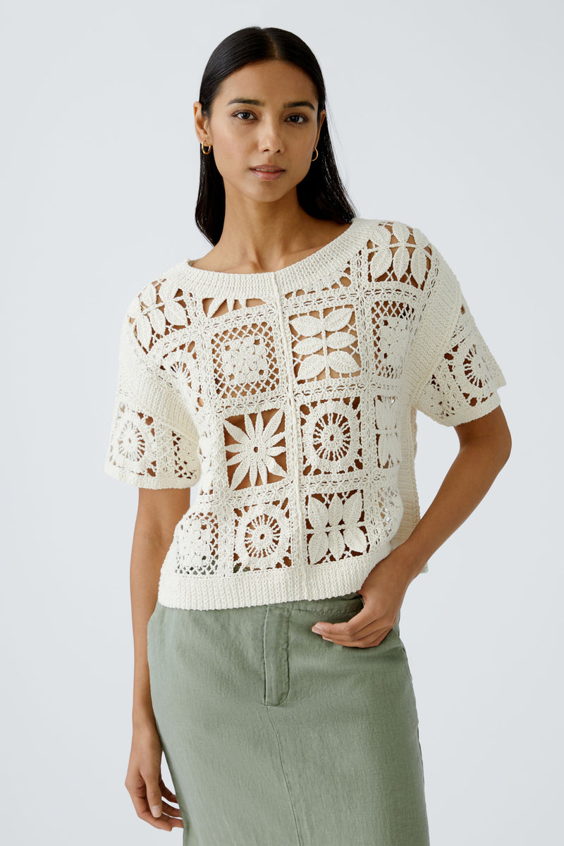 An image of the Oui Knitted Pullover