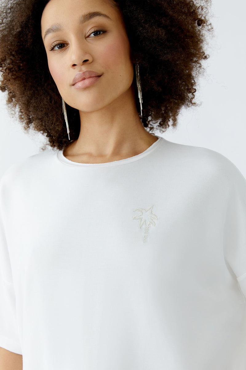 An image of the Oui Knitted T-Shirt