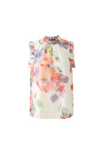 An image of the Oui Floral Blouse