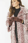 An image of the Jayley Suede Faux Pom Glove