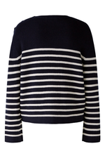 An image of the Oui Striped Jumper